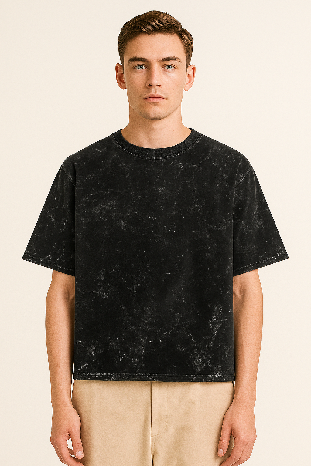 Scratchh Acid Wash Oversized T-Shirt | 240 GSM | Vintage Look