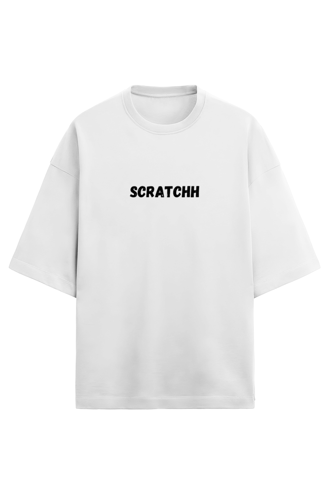 Scratchh Unisex Terry Oversized T-Shirt | 280 GSM | Premium Fit - SCRATCHH