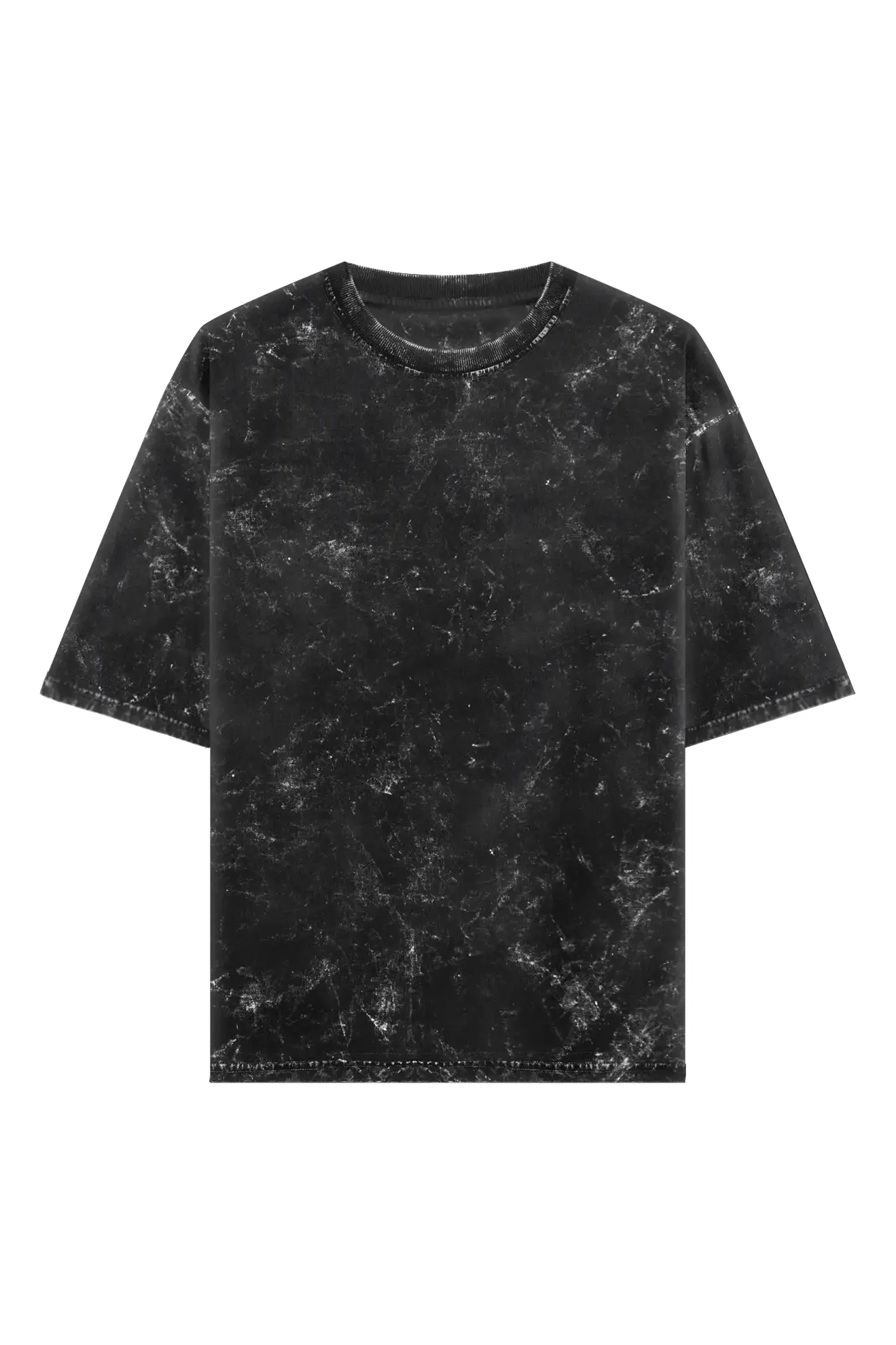 Scratchh Acid Wash Oversized T-Shirt | 240 GSM | Vintage Look - SCRATCHH