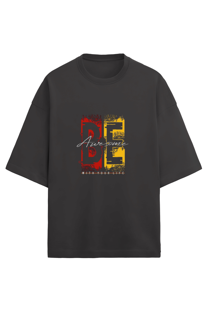 Scratchh Unisex Terry Oversized T-Shirt | 280 GSM | Premium Fit - SCRATCHH