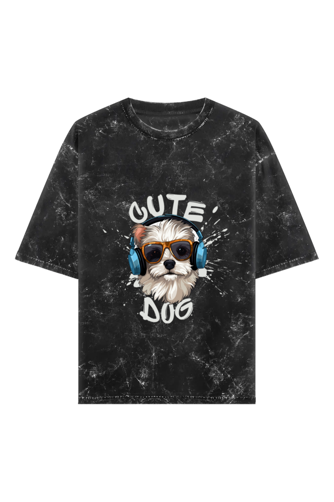 Scratchh Acid Wash Oversized T-Shirt | 240 GSM | Vintage Look - SCRATCHH