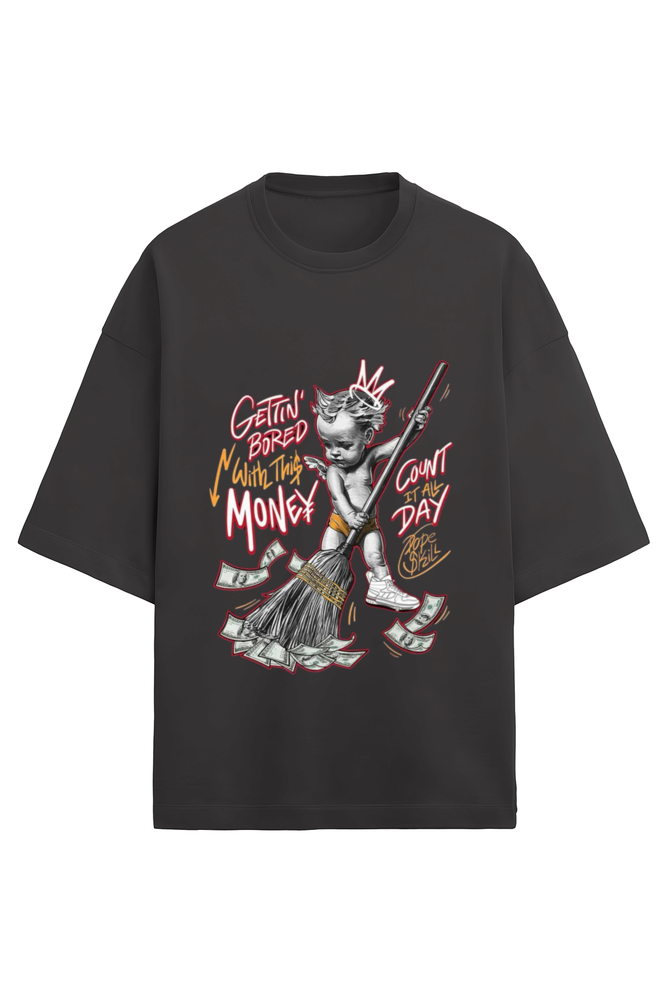 Scratchh Unisex Terry Oversized T-Shirt | 280 GSM | Premium Fit - SCRATCHH