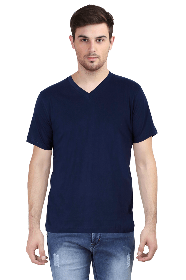 Scratchh V-Neck T-Shirt for Men | 180 GSM | Classic Fit - SCRATCHH