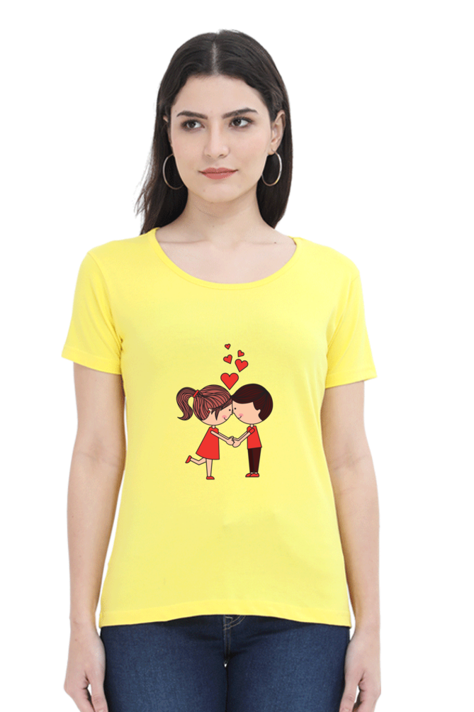 Scratchh Crew Neck T-Shirt for Women | 180 GSM | Soft & Versatile Daily Fit - SCRATCHH