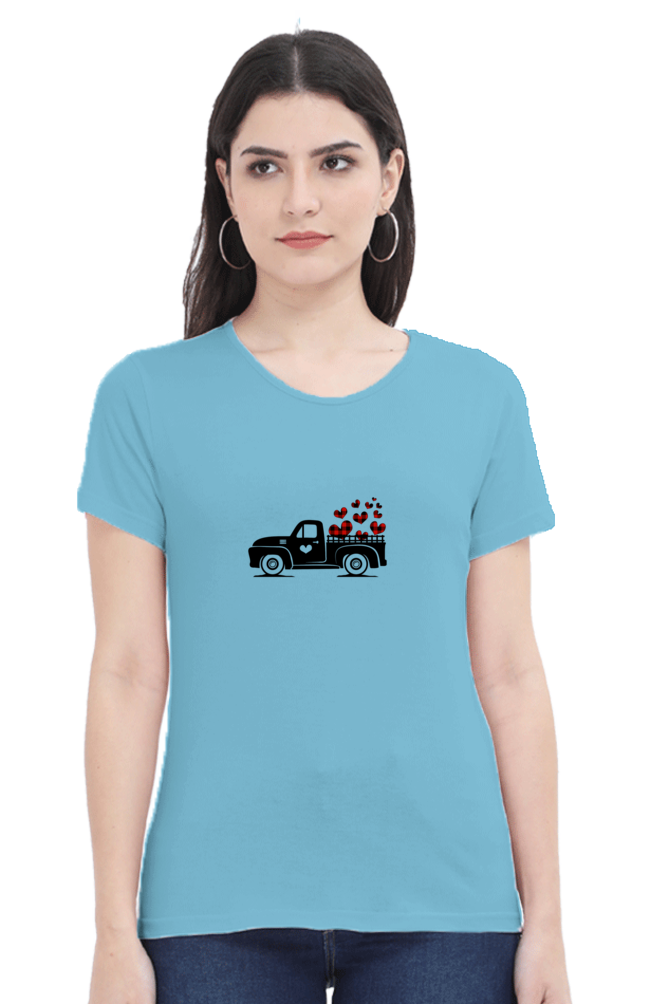 Scratchh Crew Neck T-Shirt for Women | 180 GSM | Soft & Versatile Daily Fit - SCRATCHH