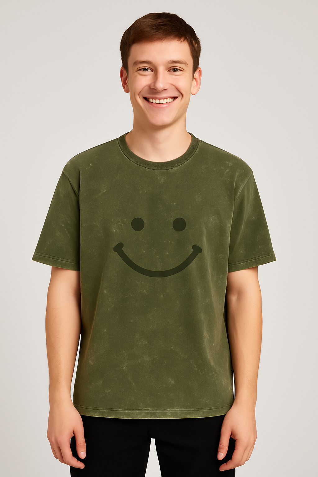 Scratchh Acid Wash Oversized T-Shirt | 240 GSM | Vintage Look