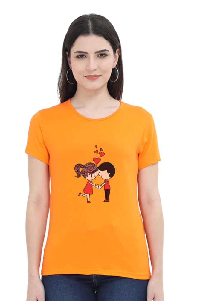 Scratchh Crew Neck T-Shirt for Women | 180 GSM | Soft & Versatile Daily Fit - SCRATCHH