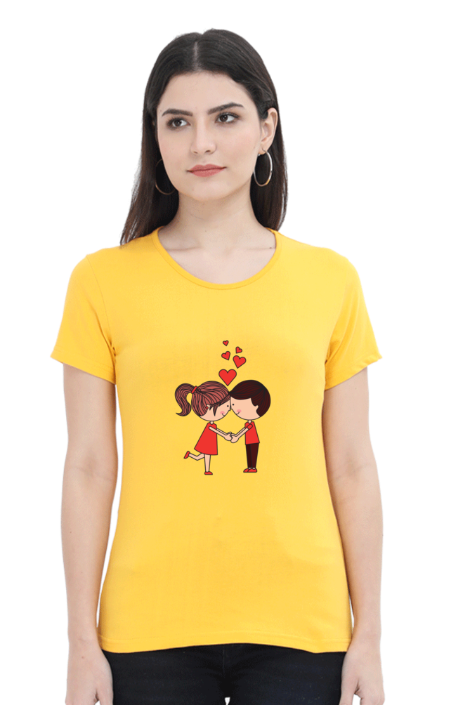 Scratchh Crew Neck T-Shirt for Women | 180 GSM | Soft & Versatile Daily Fit - SCRATCHH