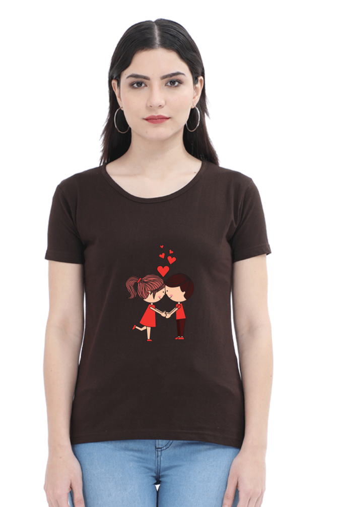 Scratchh Crew Neck T-Shirt for Women | 180 GSM | Soft & Versatile Daily Fit - SCRATCHH