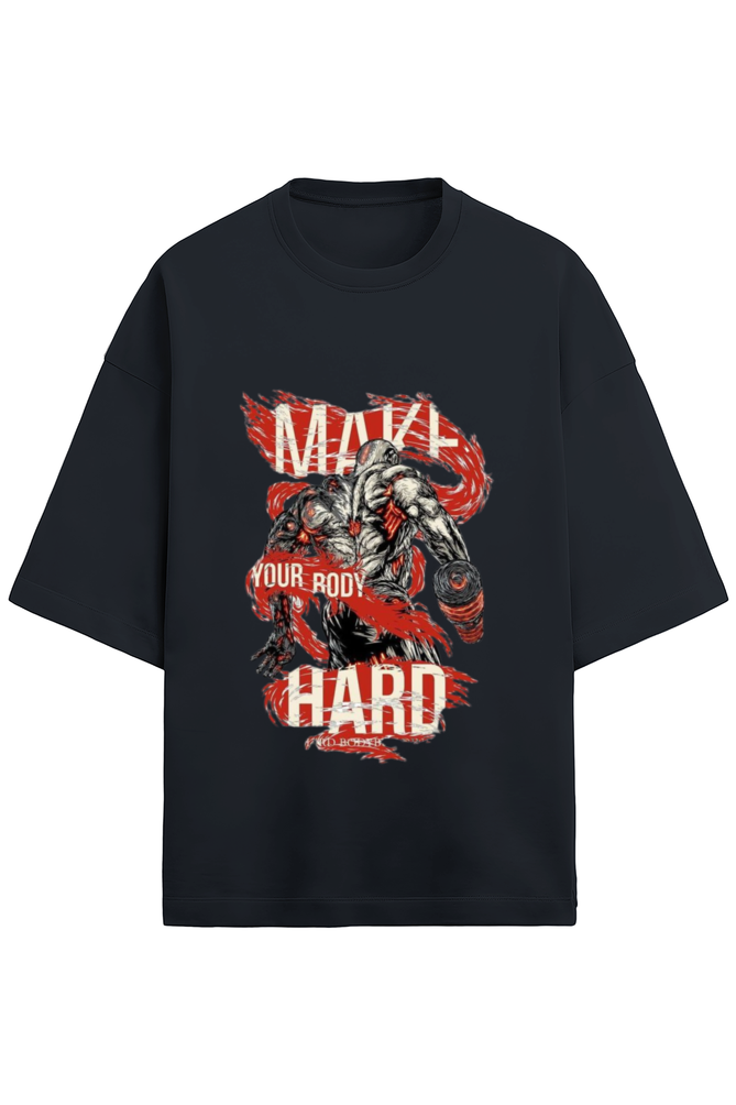 Scratchh Unisex Terry Oversized T-Shirt | 280 GSM | Premium Fit - SCRATCHH