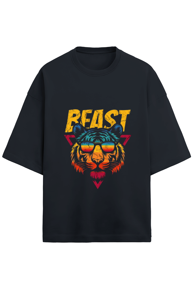 Scratchh Unisex Terry Oversized T-Shirt | 280 GSM | Premium Fit - SCRATCHH