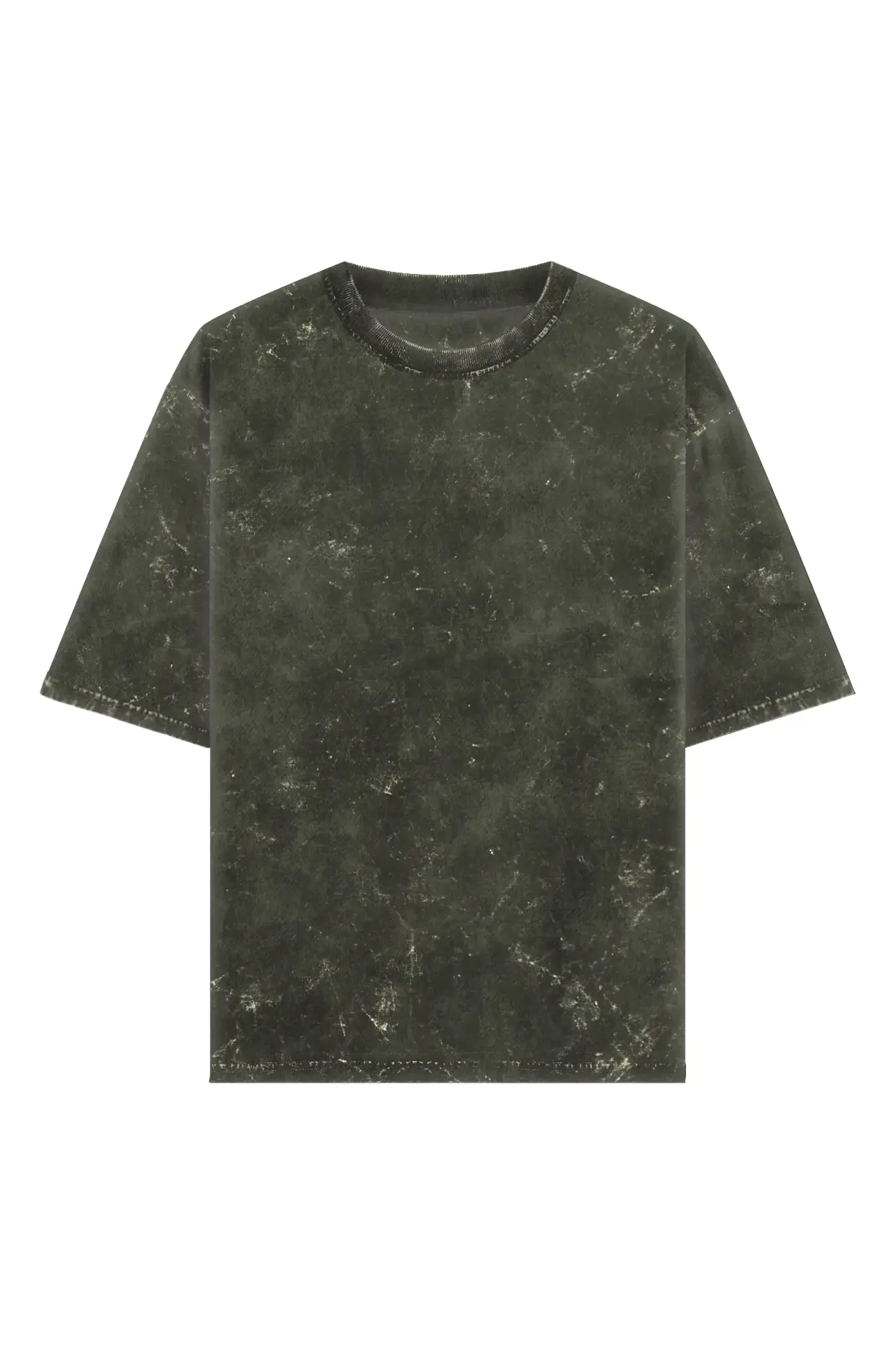 Scratchh Acid Wash Oversized T-Shirt | 240 GSM | Vintage Look - SCRATCHH