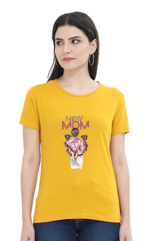 Scratchh Round Neck T-Shirt for Women | 180 GSM | Soft & Daily Comfort Fit - SCRATCHH