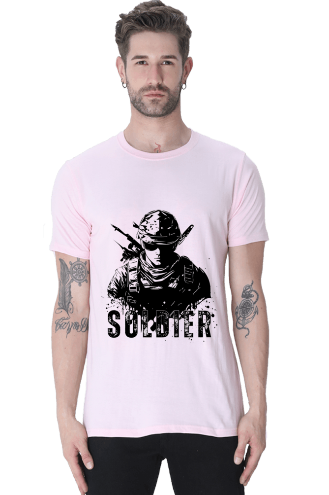 Scratchh Round Neck T-Shirt for Men | 180 GSM | Daily Essential Fit - SCRATCHH