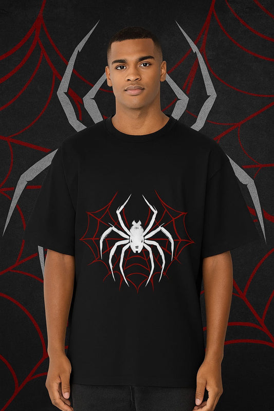 Scratchh Spaider Unisex Terry Oversized Tee