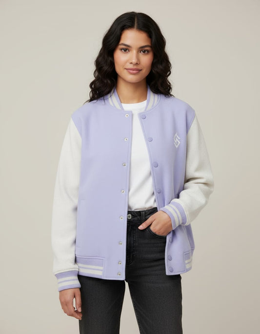 SCRATCHH Signature Varsity Jacket | Premium Stitch Detailing | Streetwear Essential