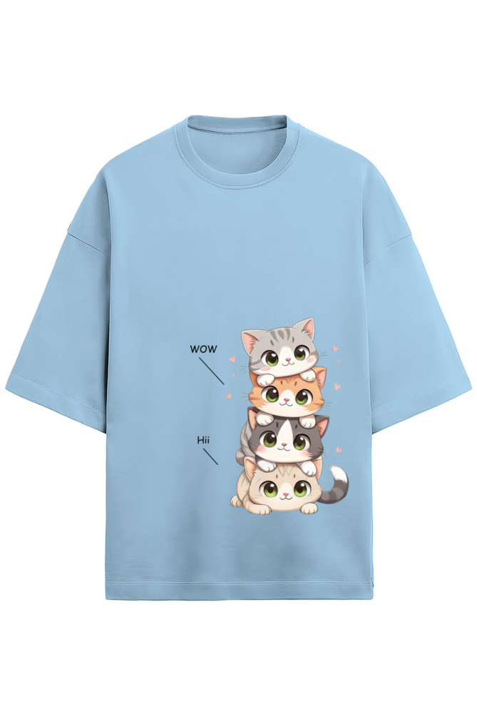 Scratchh Unisex Terry Oversized T-Shirt | 280 GSM | Premium Fit - SCRATCHH