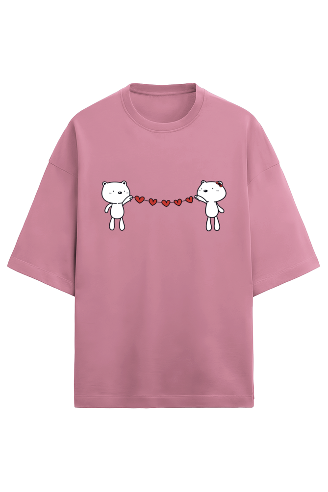 Scratchh Terry Oversized T-Shirt for Women | 280 GSM | Bold & Comfy Streetwear Fit - SCRATCHH