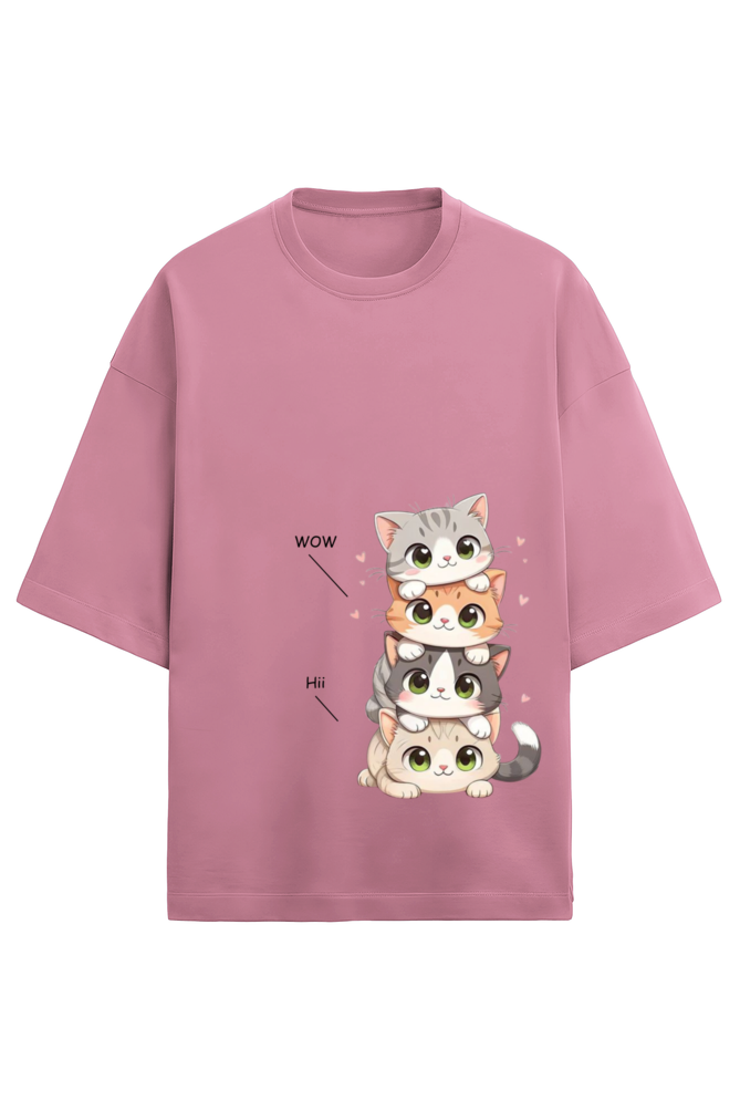 Scratchh Unisex Terry Oversized T-Shirt | 280 GSM | Premium Fit - SCRATCHH