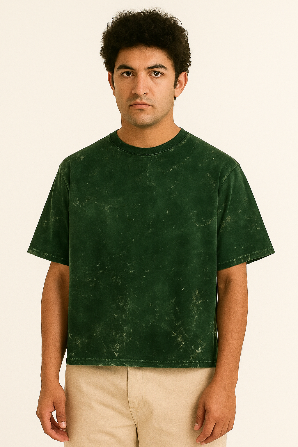 Scratchh Acid Wash Oversized T-Shirt | 240 GSM | Vintage Look
