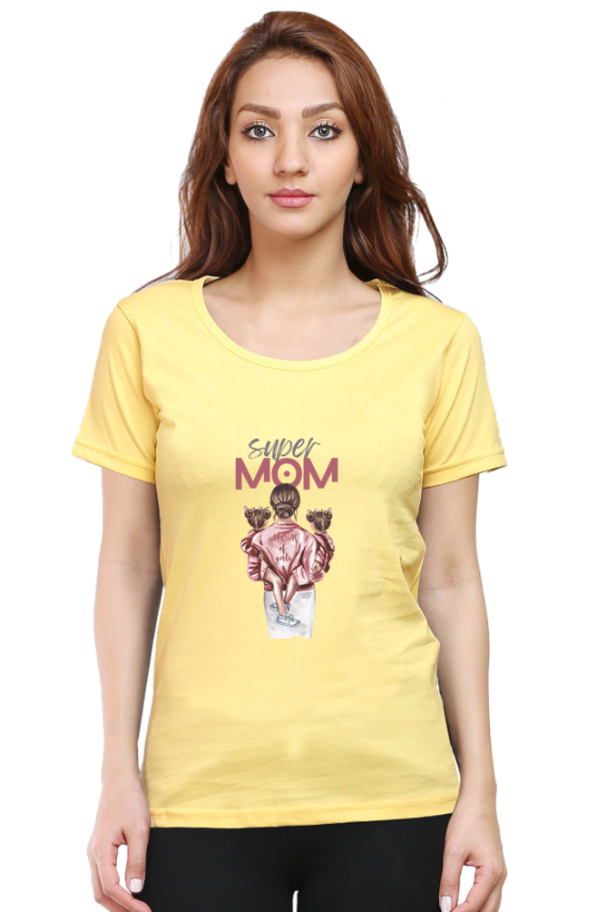 Scratchh Round Neck T-Shirt for Women | 180 GSM | Soft & Daily Comfort Fit - SCRATCHH