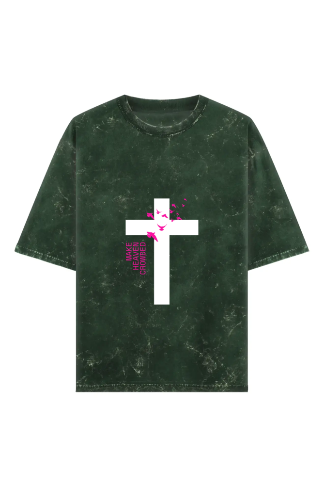 Scratchh Acid Wash Oversized T-Shirt | 240 GSM | Vintage Look - SCRATCHH