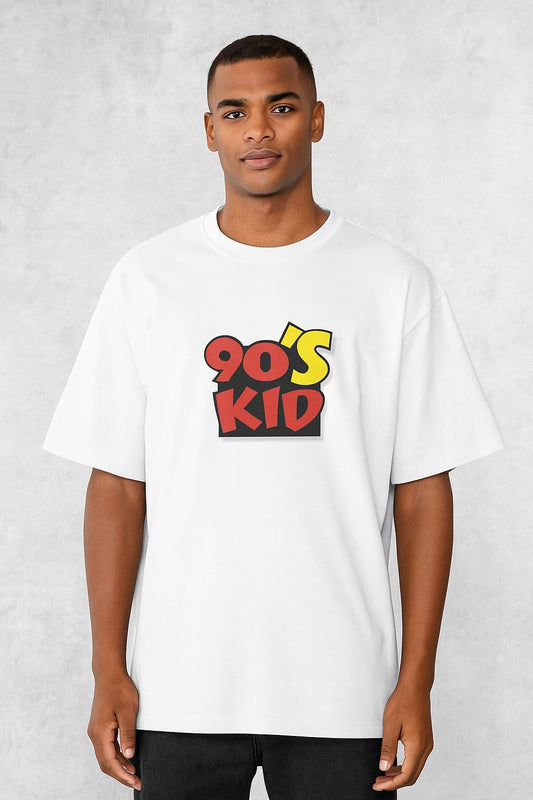 Scratchh 90s Kid Unisex Terry Oversized Tee