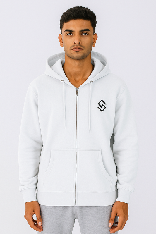 SCRATCHH Premium  Zip Hoodie | Oversized Fit | Minimal Streetwear Drop