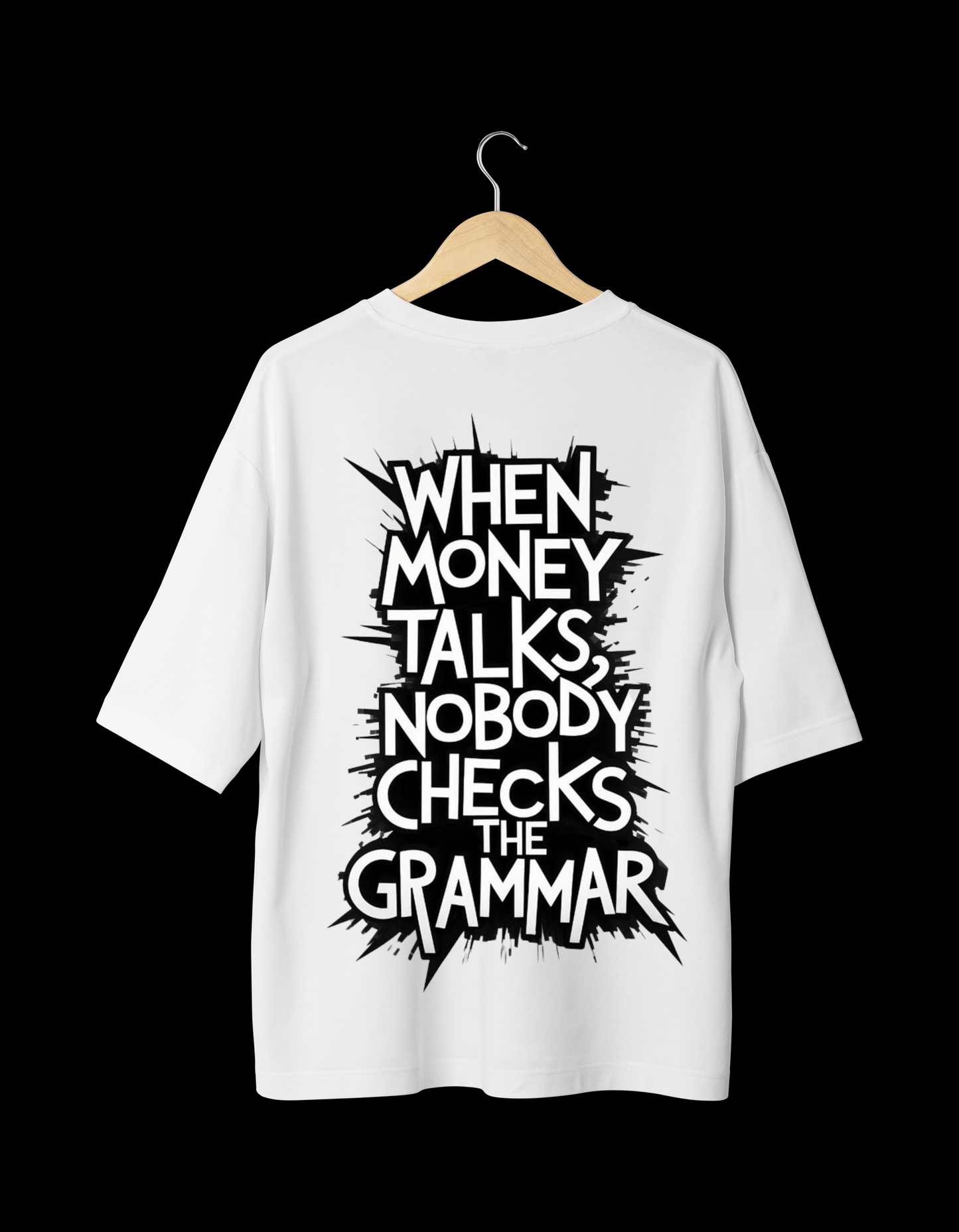 \Scratchh Unisex Terry Oversized T-Shirt | 280 GSM | Premium Fit