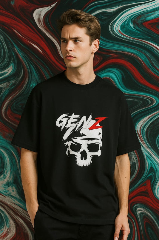 Scratchh Gen Z Unisex Terry Oversized Tee