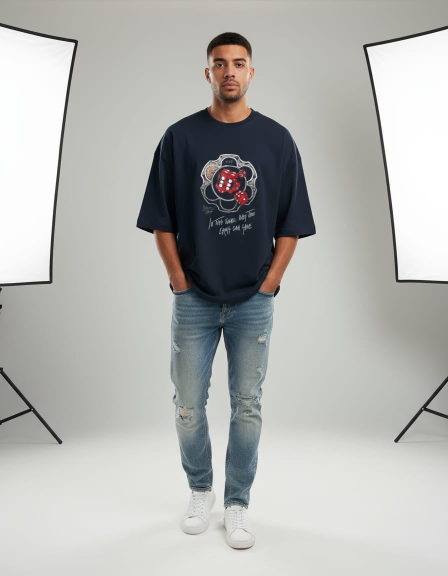 Scratchh Unisex Terry Oversized Tee