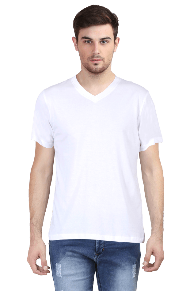Scratchh V-Neck T-Shirt for Men | 180 GSM | Classic Fit - SCRATCHH 