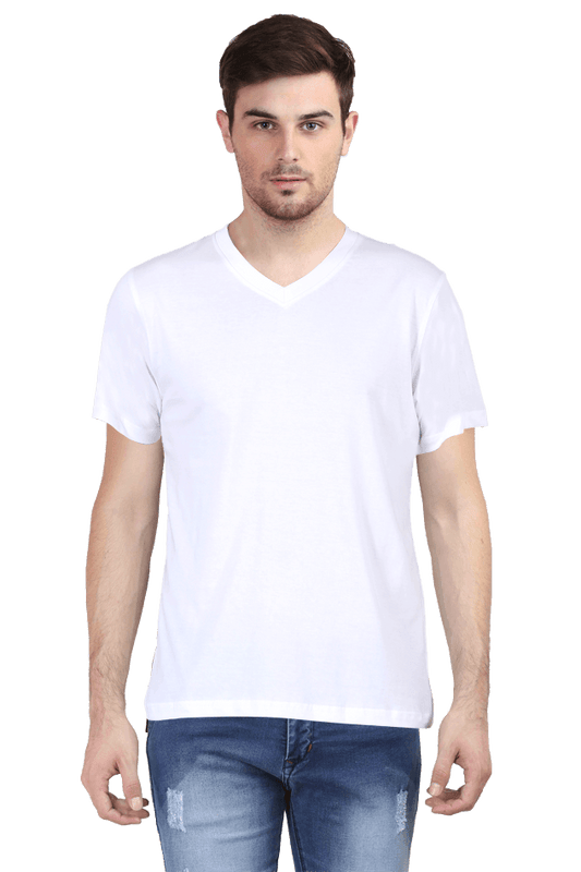 Scratchh V-Neck T-Shirt for Men | 180 GSM | Classic Fit - SCRATCHH 