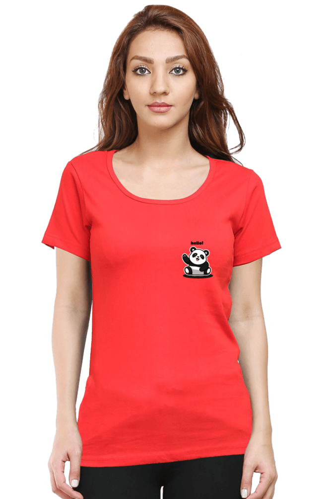 Scratchh Round Neck T-Shirt for Women | 180 GSM | Soft & Daily Comfort Fit - SCRATCHH 