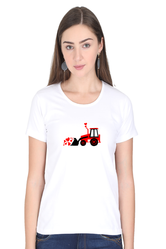 Scratchh Round Neck T-Shirt for Women | 180 GSM | Soft & Daily Comfort Fit - SCRATCHH 