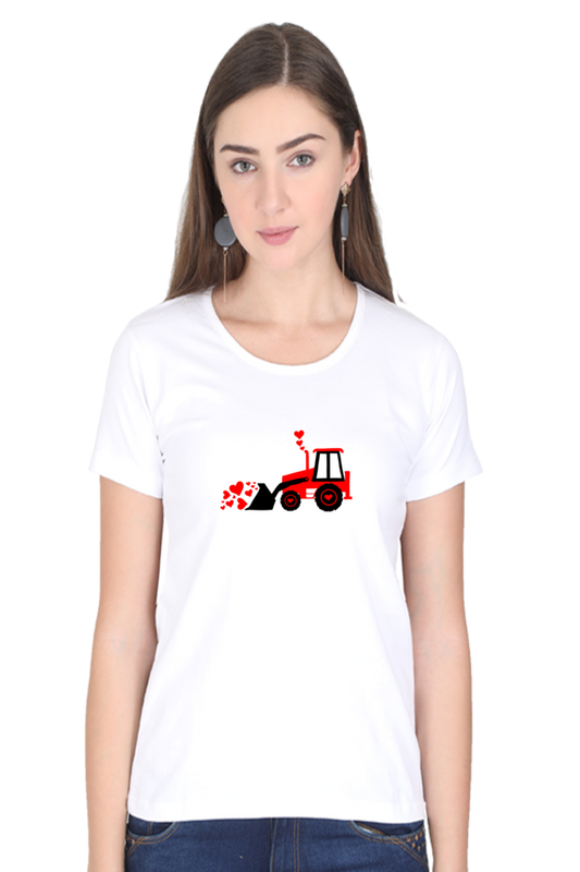Scratchh Round Neck T-Shirt for Women | 180 GSM | Soft & Daily Comfort Fit - SCRATCHH 