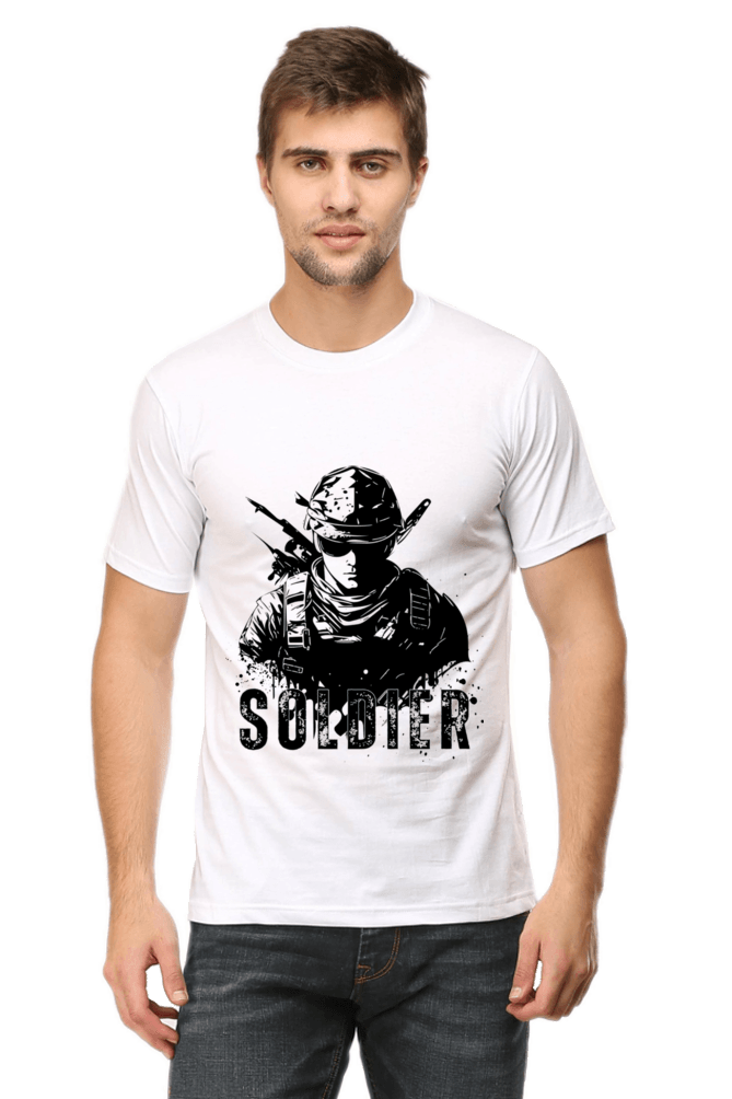Scratchh Round Neck T-Shirt for Men | 180 GSM | Daily Essential Fit - SCRATCHH 