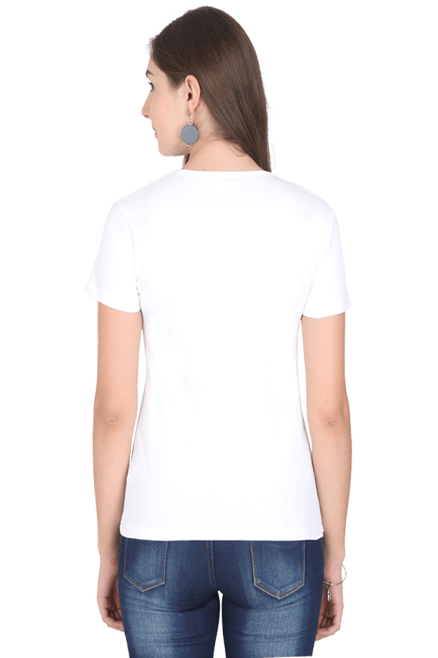 Scratchh Round Neck T-Shirt for Women | 180 GSM | Soft & Daily Comfort Fit - SCRATCHH 