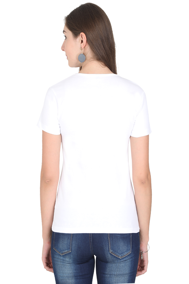 Scratchh Round Neck T-Shirt for Women | 180 GSM | Soft & Daily Comfort Fit - SCRATCHH 