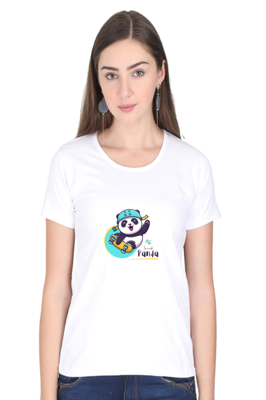 Scratchh Round Neck T-Shirt for Women | 180 GSM | Soft & Daily Comfort Fit - SCRATCHH 