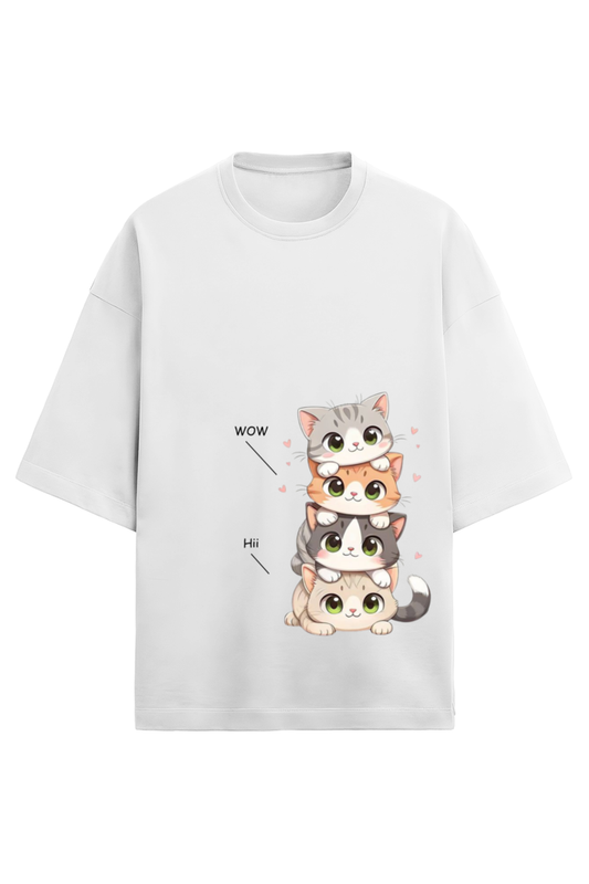 Scratchh Unisex Terry Oversized T-Shirt | 280 GSM | Premium Fit - SCRATCHH 