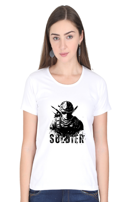 Scratchh Round Neck T-Shirt for Women | 180 GSM | Soft & Daily Comfort Fit - SCRATCHH 
