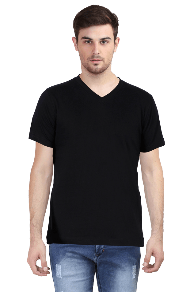 Scratchh V-Neck T-Shirt for Men | 180 GSM | Classic Fit - SCRATCHH 