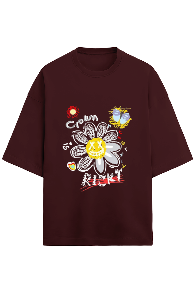 Scratchh Unisex Terry Oversized T-Shirt | 280 GSM | Premium Fit - SCRATCHH 
