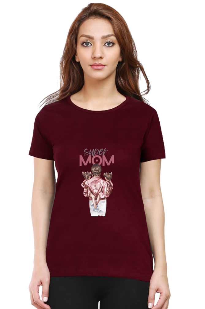 Scratchh Round Neck T-Shirt for Women | 180 GSM | Soft & Daily Comfort Fit - SCRATCHH 