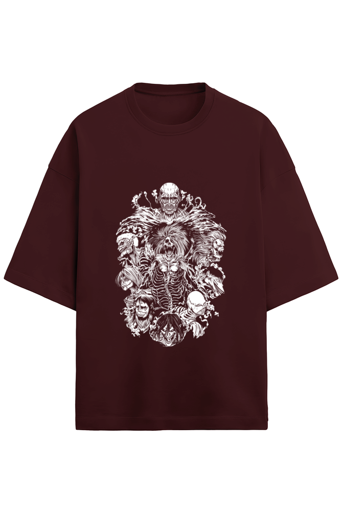 Scratchh Unisex Terry Oversized T-Shirt | 280 GSM | Premium Fit - SCRATCHH 