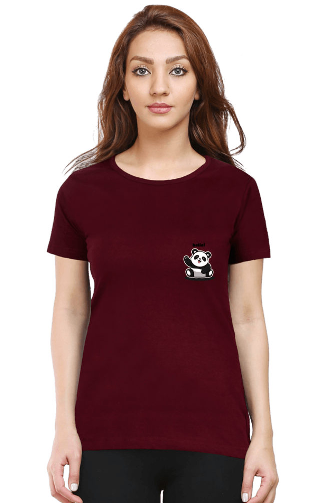 Scratchh Round Neck T-Shirt for Women | 180 GSM | Soft & Daily Comfort Fit - SCRATCHH 
