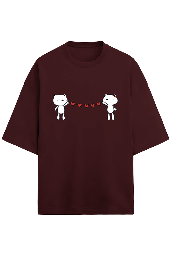 Scratchh Terry Oversized T-Shirt for Women | 280 GSM | Bold & Comfy Streetwear Fit - SCRATCHH 