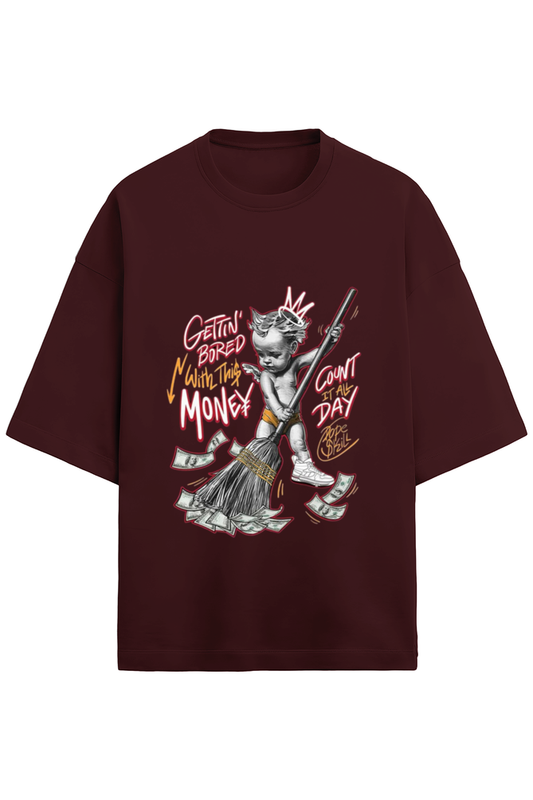 Scratchh Unisex Terry Oversized T-Shirt | 280 GSM | Premium Fit - SCRATCHH 