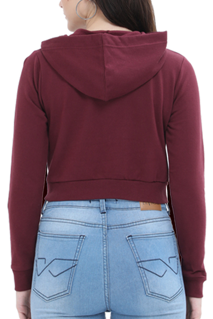 Scratchh Female Crop Hoodies - SCRATCHH 